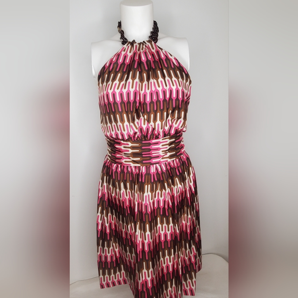 MILY -Size 8- Backless Elegant Dress In Silk